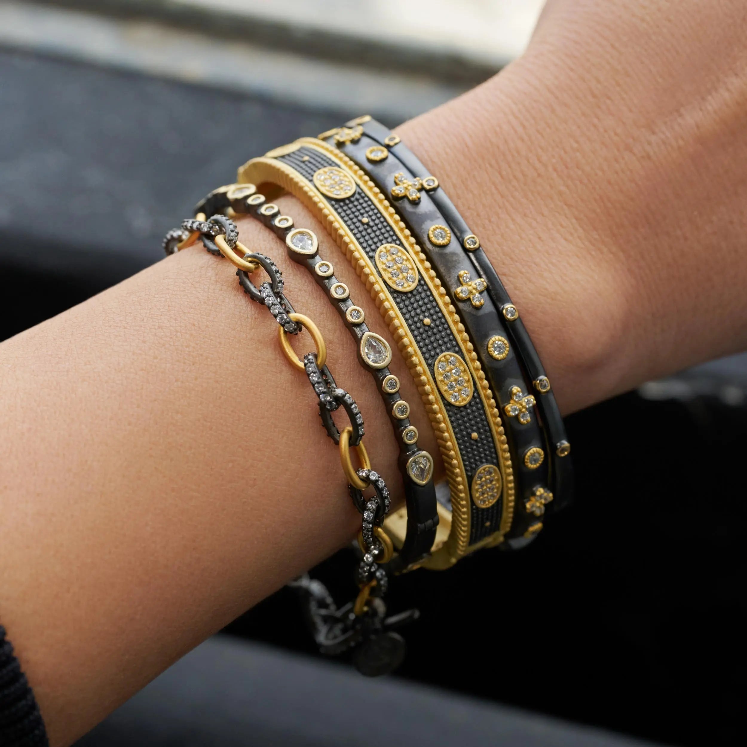 Alternating Chain Link Bracelet Signature BRACELET