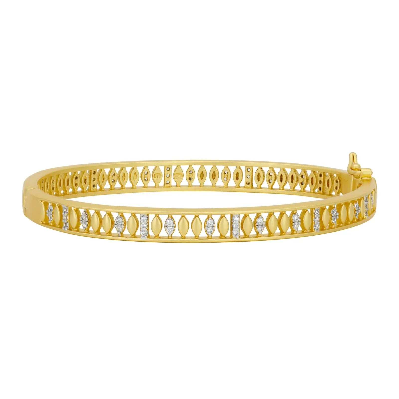 Armor of Pavé Hinge Bangle FREIDA ROTHMAN BRACELET