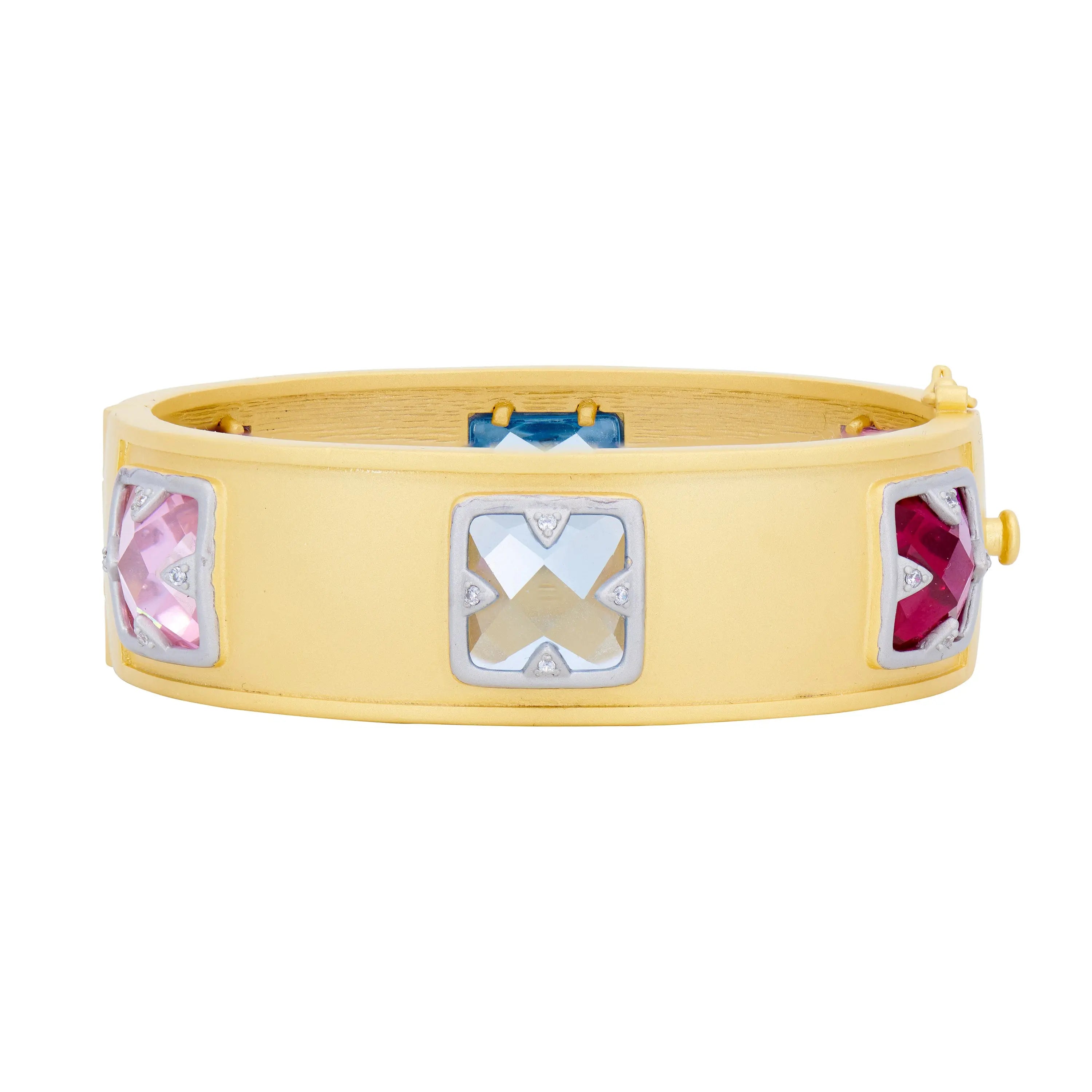 Coastal Cobblestone Statement Hinge Bracelet Brooklyn Coast BRACELET