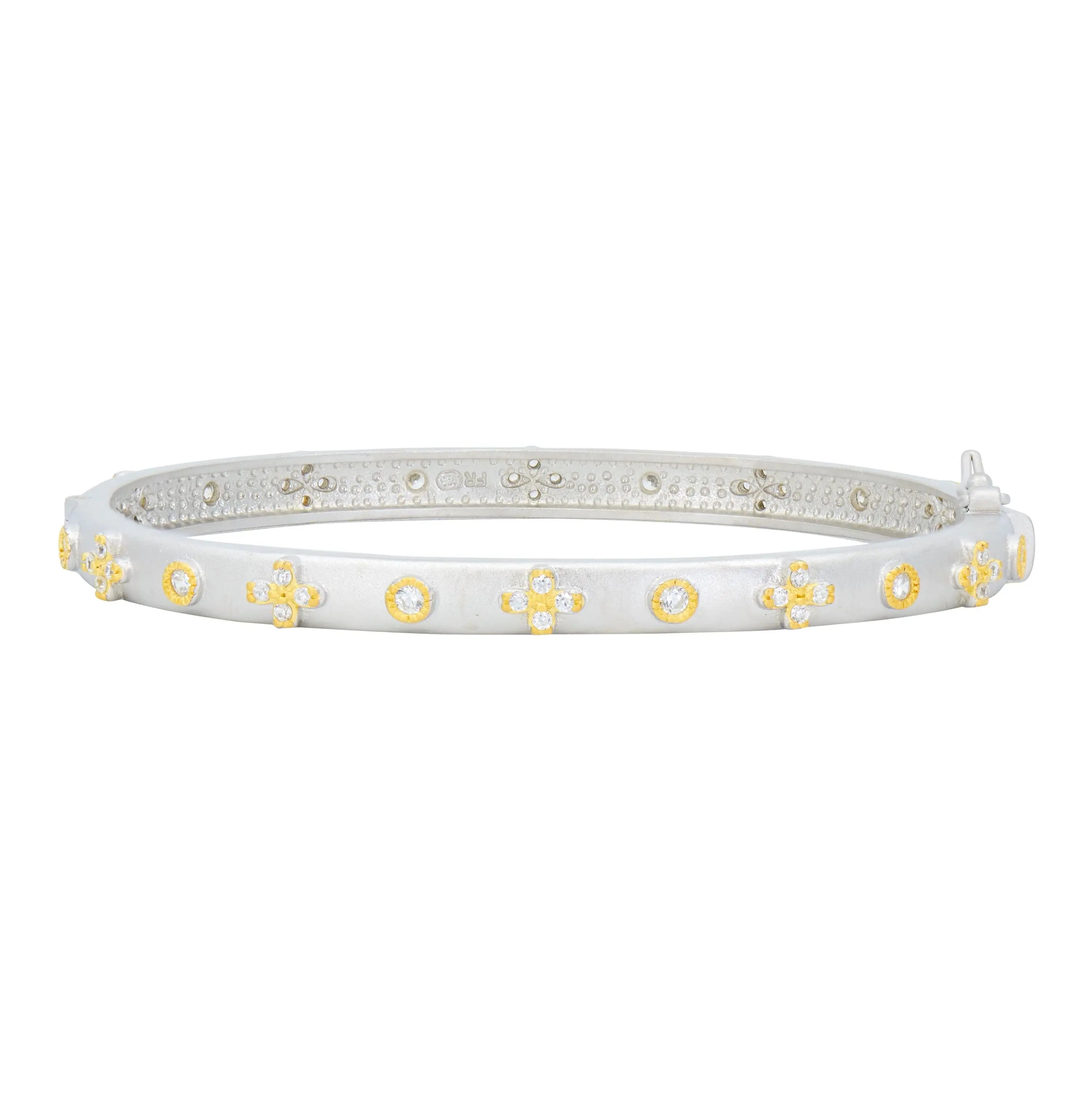 Our Favorite Clover Hinge Bangle FR Signature Reimagined BRACELET