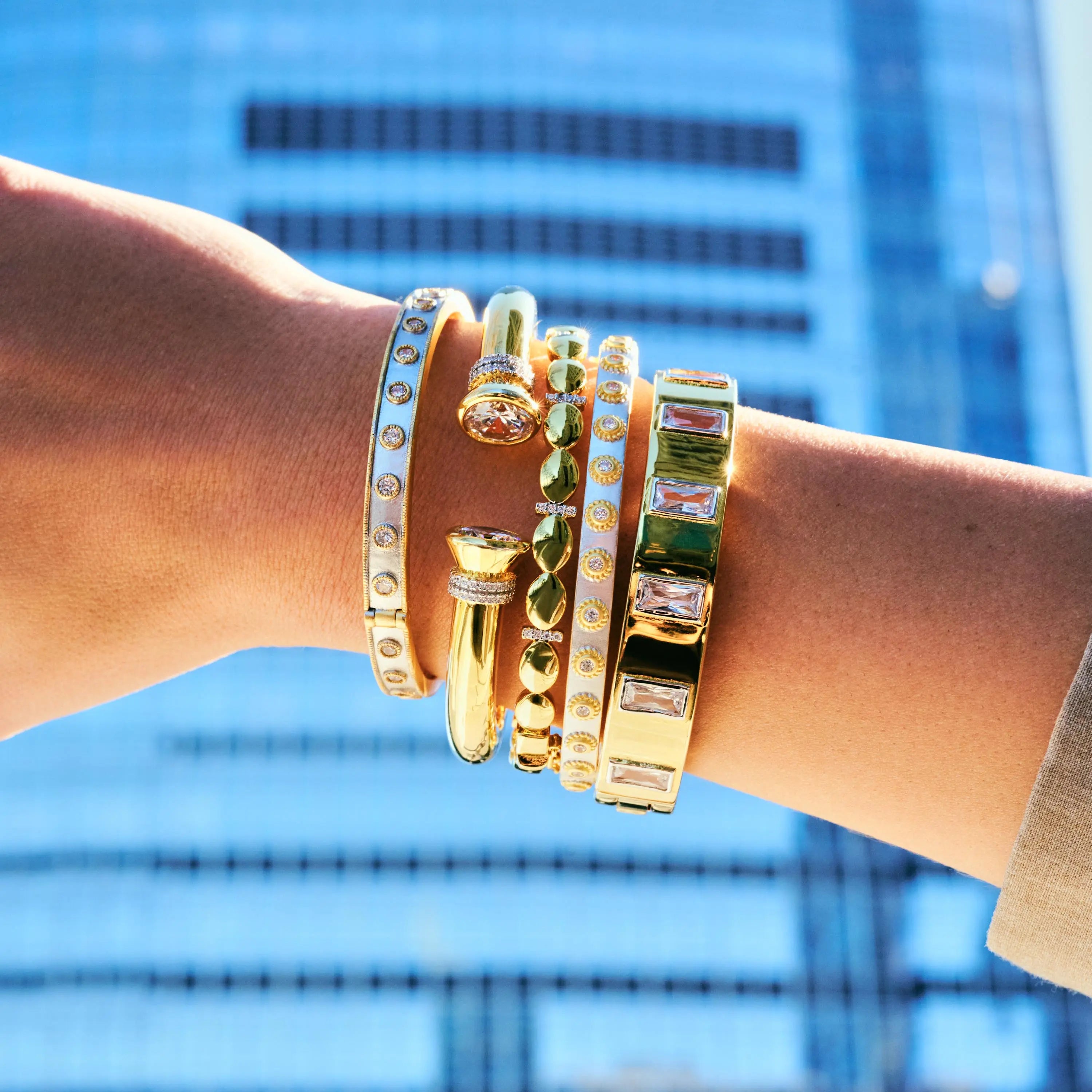 Windows of Reflection Bangle Radiance BRACELET