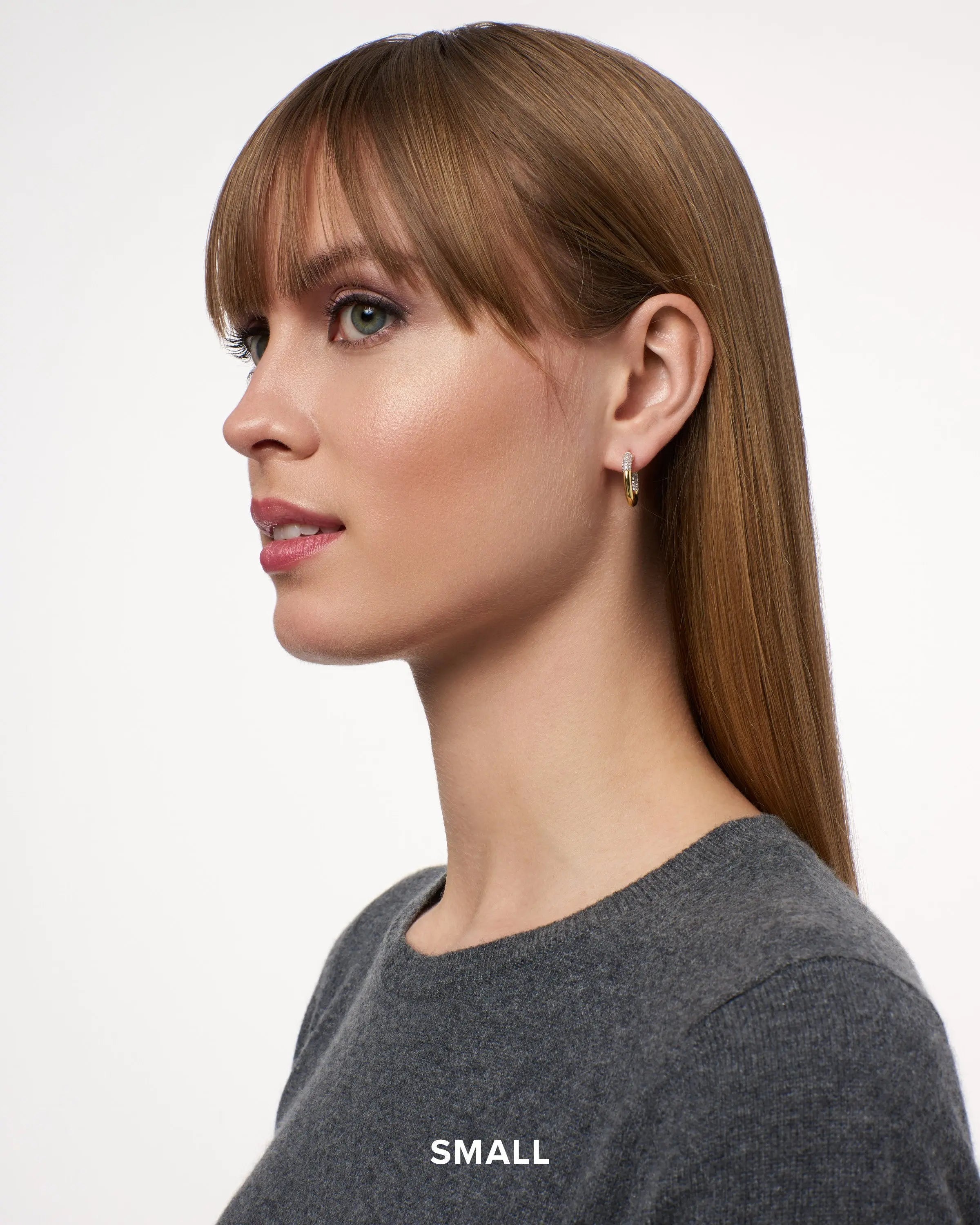 FREIDA ROTHMAN Miss Modern Sleek Hoop Earrings FREIDA ROTHMAN EARRING