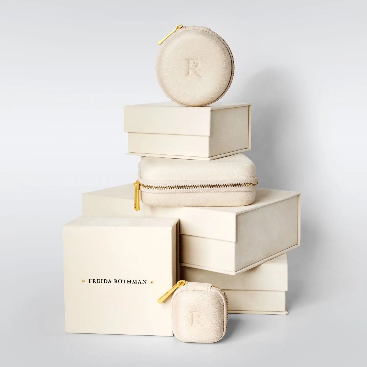Radiance Pavé Station Hoop Earring FREIDA ROTHMAN EARRING