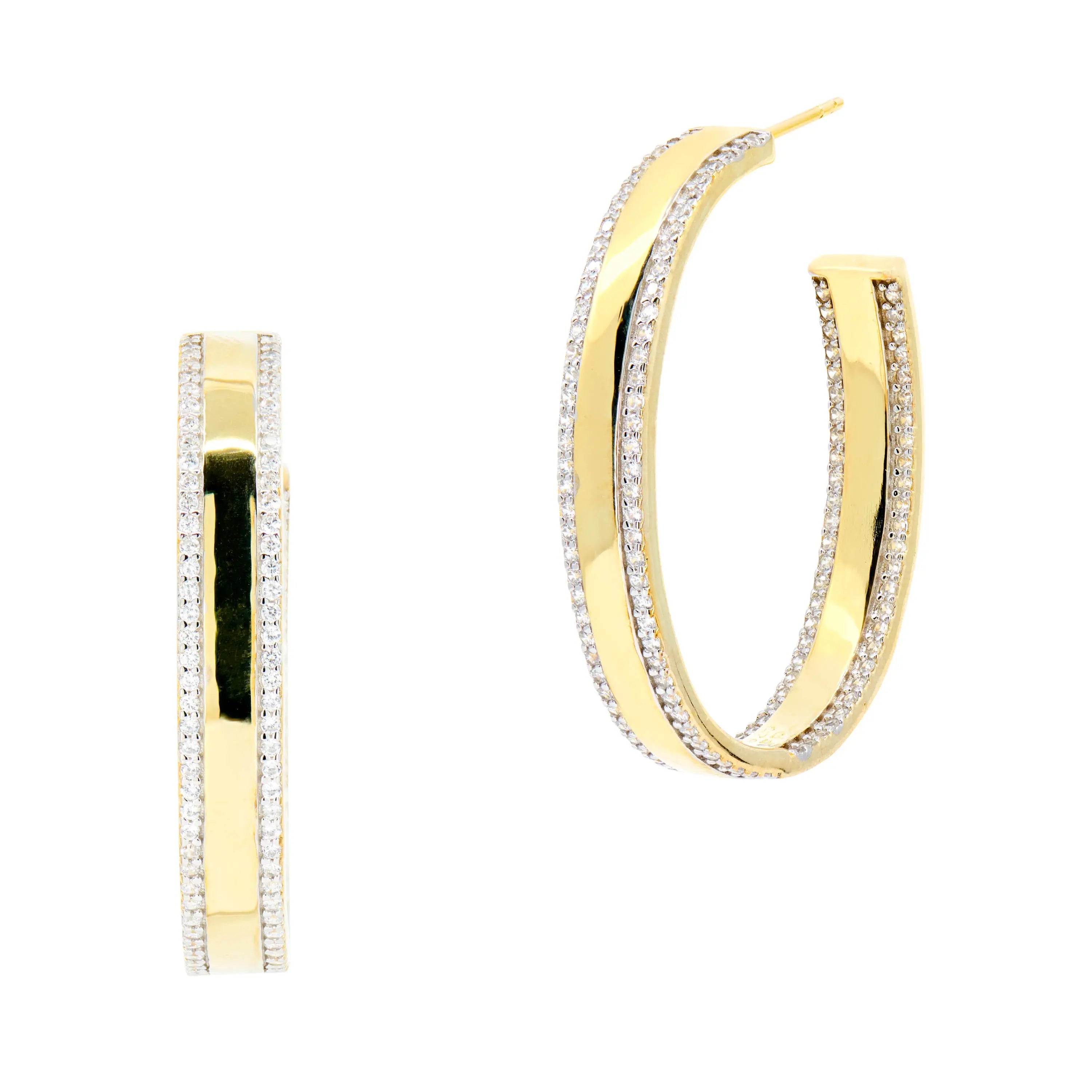 Reflections Medium Hoop Earrings Radiance EARRING