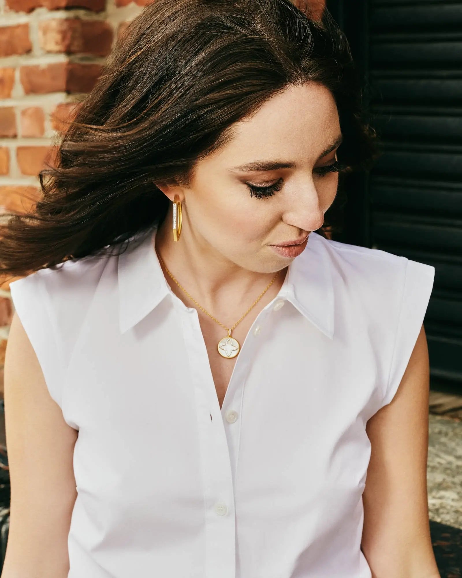 Coastal Clover Pendant FREIDA ROTHMAN NECKLACE