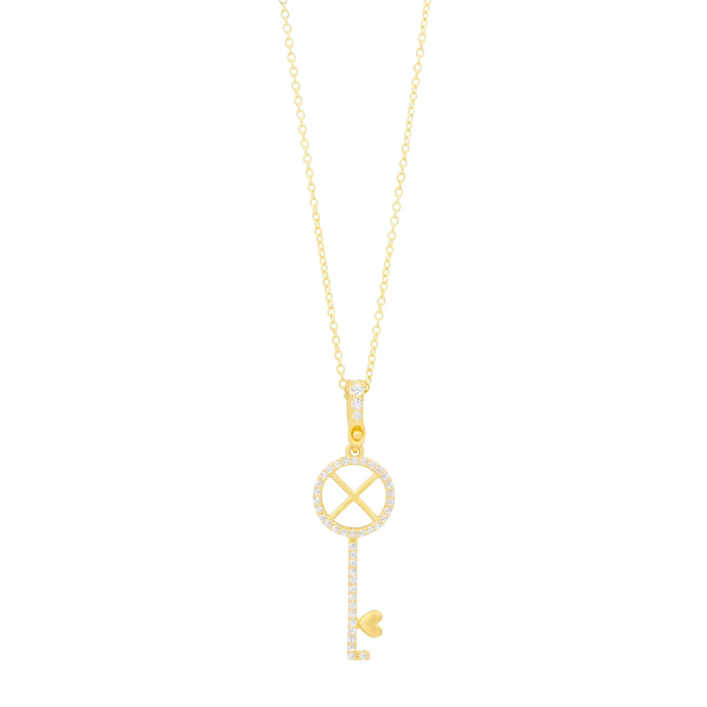 Key to Love Necklace Valentine&