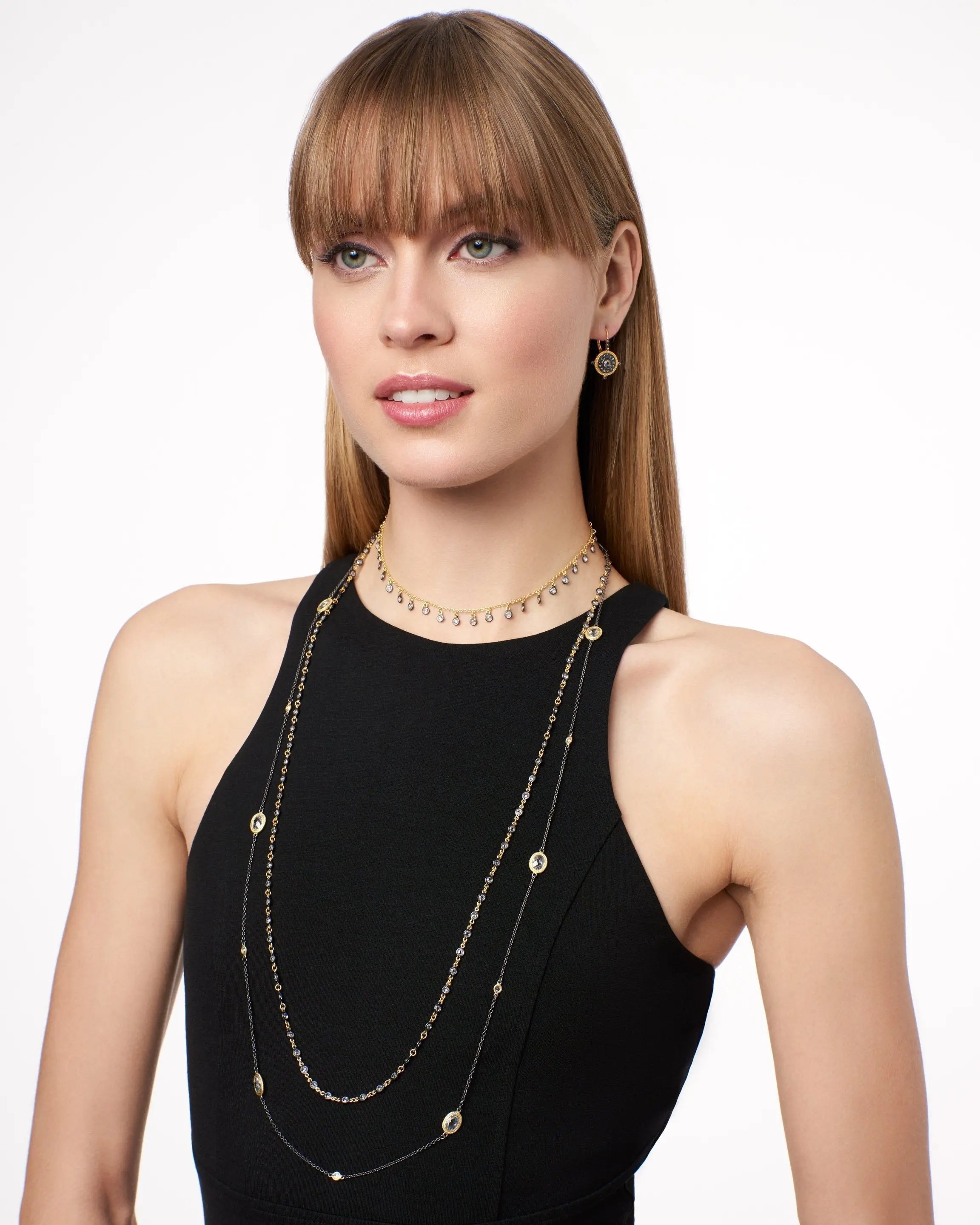 Signature Raindrop Station Necklace FR Signature Reimagined NECKLACE