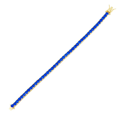 Midnight Tri-Tone Twilight Tennis Bracelet