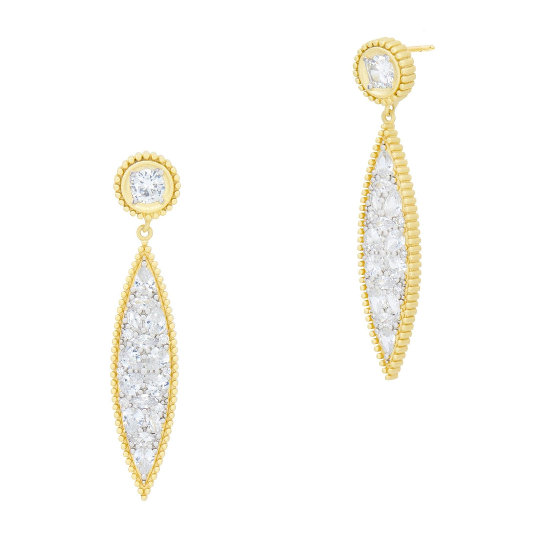Petals in Bloom Drop Earrings - FREIDA ROTHMAN