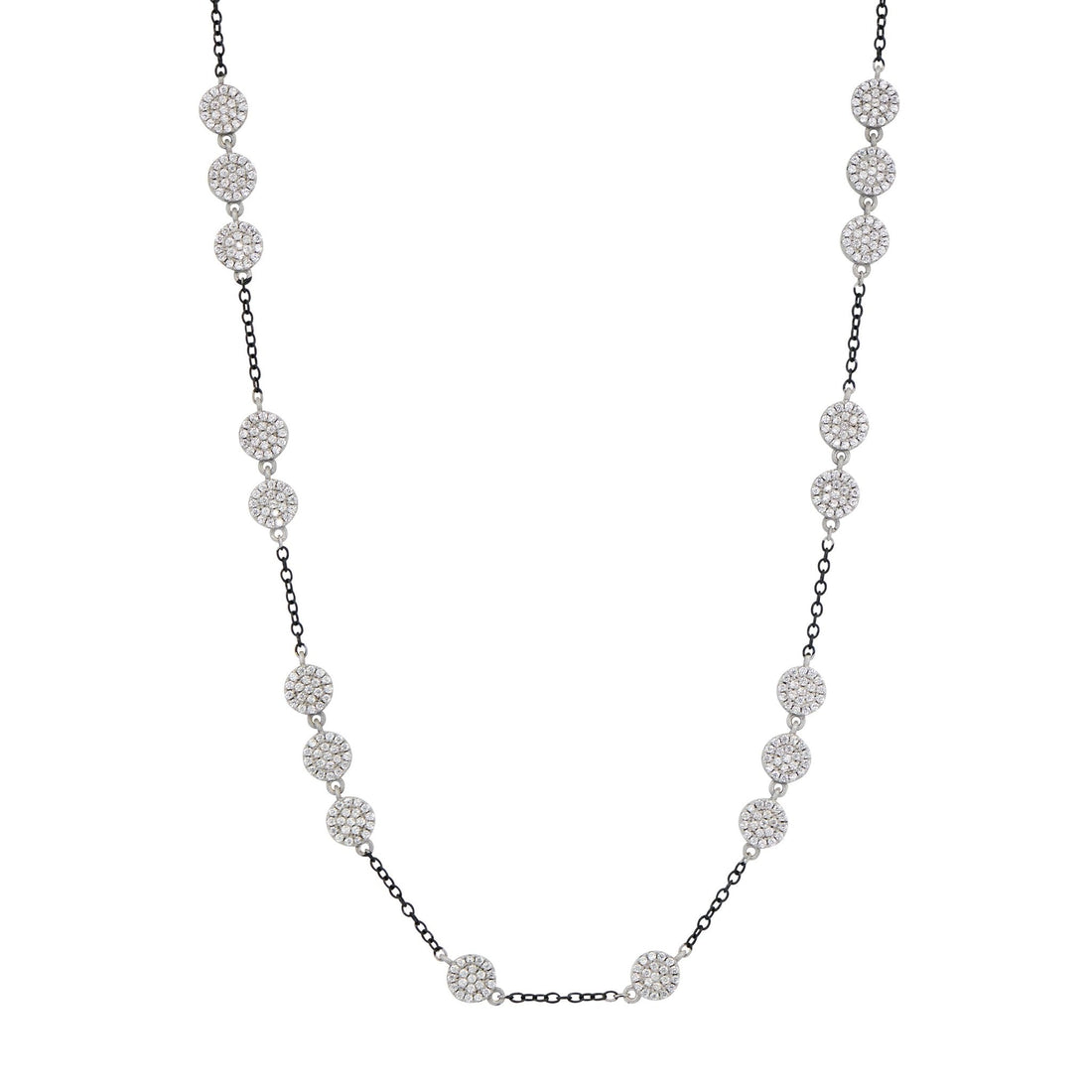 Industrial Finish Pavé Grit Choker Necklace - FREIDA ROTHMAN