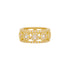 Kaleidoscope Cutout Cigar Band Ring - FREIDA ROTHMAN