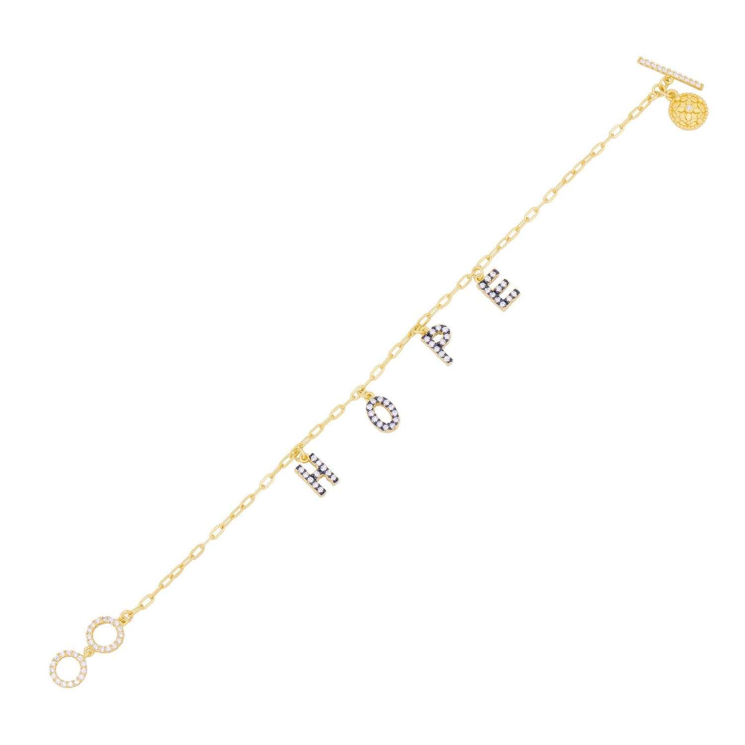 FR Sentiments HOPE Charm Chain Bracelet - FREIDA ROTHMAN