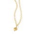 Dragonfly Round Disc Chain Link Necklace - FREIDA ROTHMAN