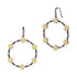 Brooklyn in Bloom Station Open Hoop Earrings - FREIDA ROTHMAN