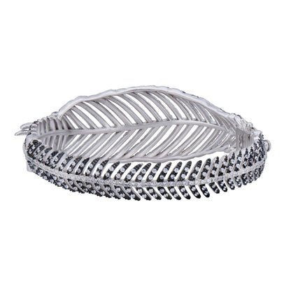 Plume Hinge Bangle - FREIDA ROTHMAN