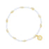 City Petals Pearl Beaded Stretch Bracelet - FREIDA ROTHMAN