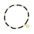 City Petals Onyx Beaded Stretch Bracelet - FREIDA ROTHMAN
