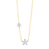 City Pavé Petal Short Necklace - FREIDA ROTHMAN