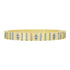 GoldBlack Brooklyn In Bloom Wide Hinge Bangle Armor of Hope BRACELET