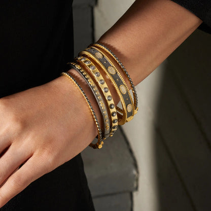  Stack This! Oval Eternity Hinged Bangle Signature BRACELET