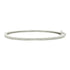 Silver The Classic Pavé Hinge Bangle Signature BRACELET