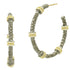 Medium Textured Hoop Earring FREIDA ROTHMAN EARRING