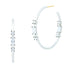  Touch of Brooklyn Hoop Earrings Industrial Finish EARRING