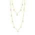 Bezel Droplet Strand Necklace - FREIDA ROTHMAN