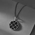 Industrial Finish Large Pav̩ Pendant Necklace - FREIDA ROTHMAN
