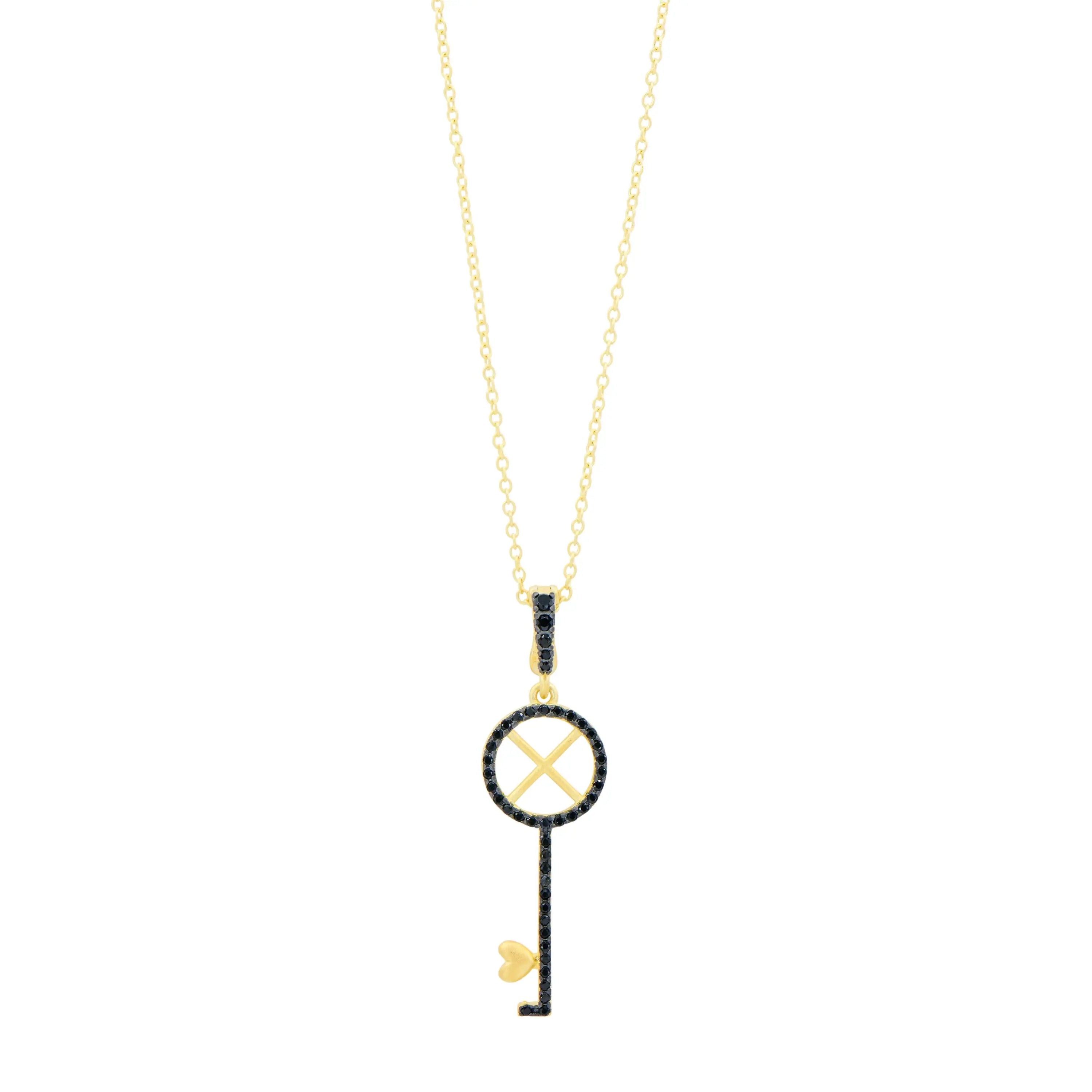  Key to Love Necklace Valentine&