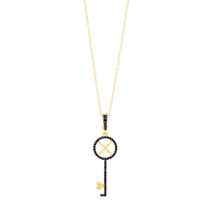 Key to Love Necklace Valentine&
