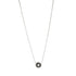 SilverBlack Nautical Button Necklace Signature NECKLACE