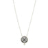 SilverBlack Signature Pavé Disc Pendant Necklace FREIDA ROTHMAN NECKLACE