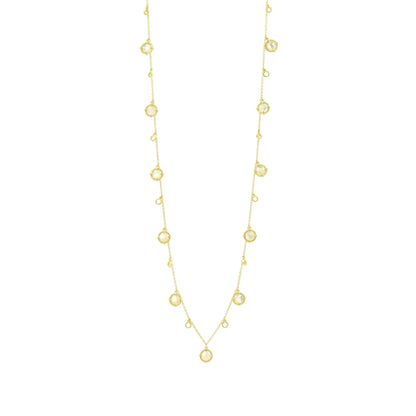 Stone Droplet Necklace - FREIDA ROTHMAN