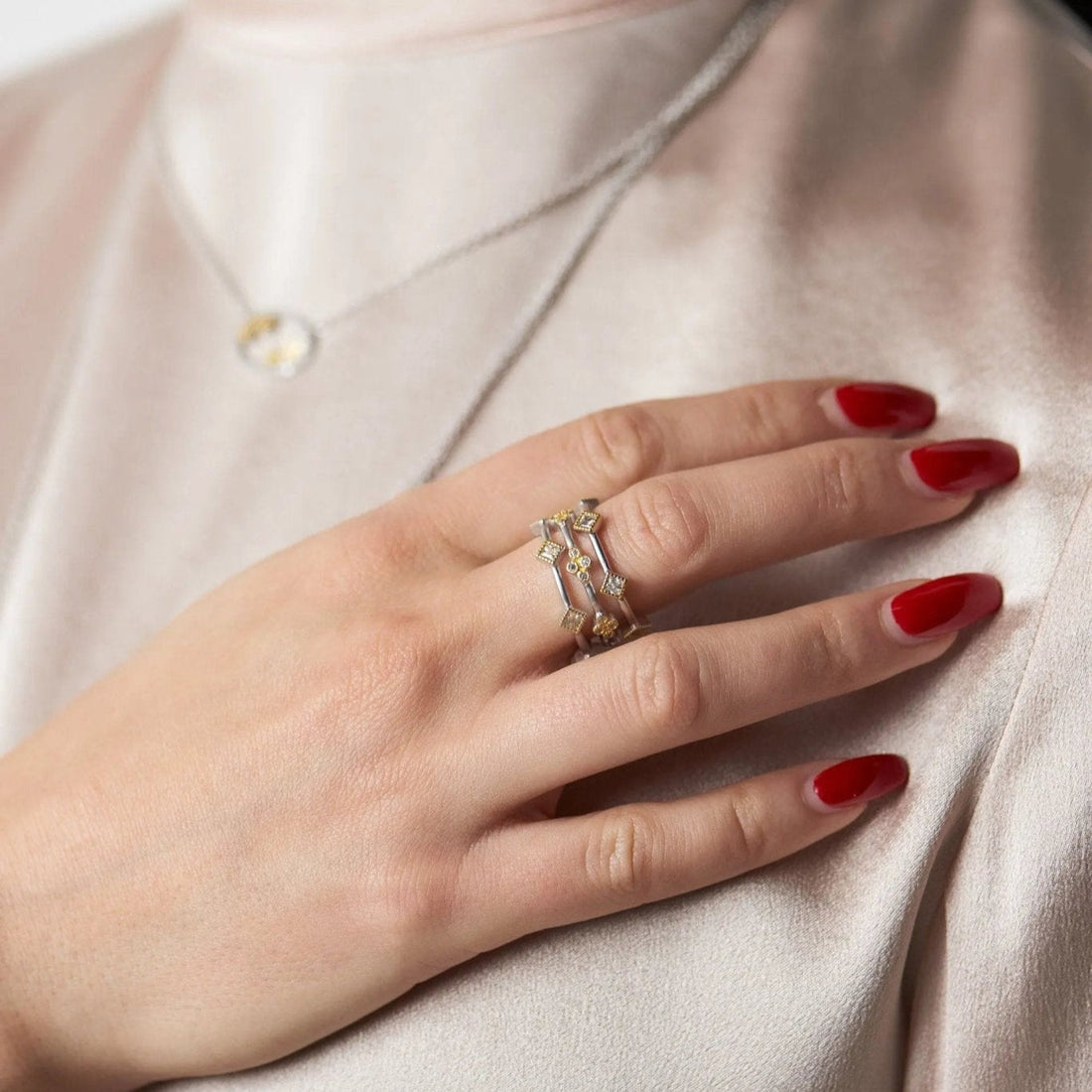 Armor of Hope 3 - Stack Ring - FREIDA ROTHMAN