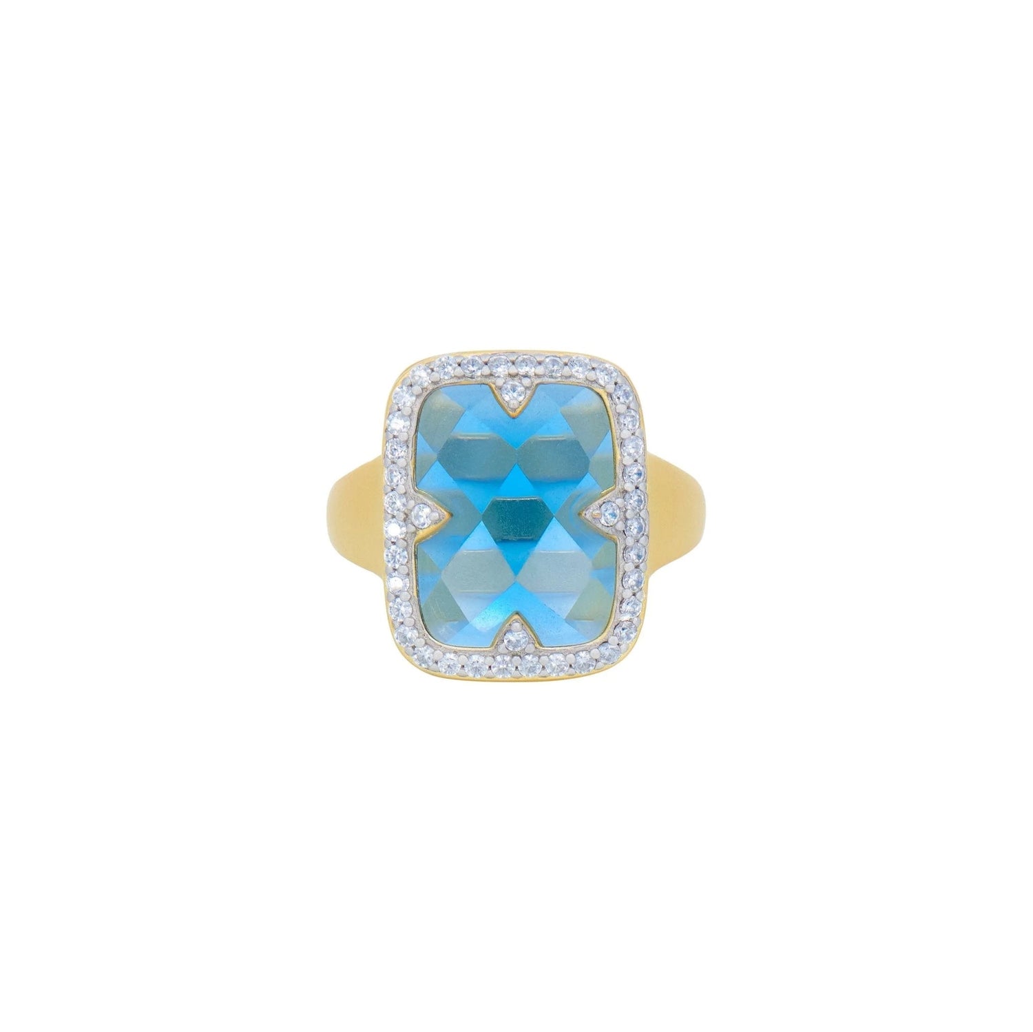 Coastal Hues Cocktail Ring - FREIDA ROTHMAN