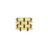9 Industrial Finish Cobblestone Cage Ring Industrial Finish RING